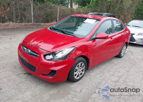 2013 Hyundai Accent Gls from USA, damaged, VIN KMHCT4AE6DU405747